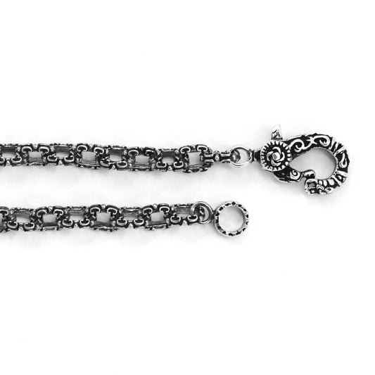Bracelet : Fleur-de-lis Links Chain 21cm