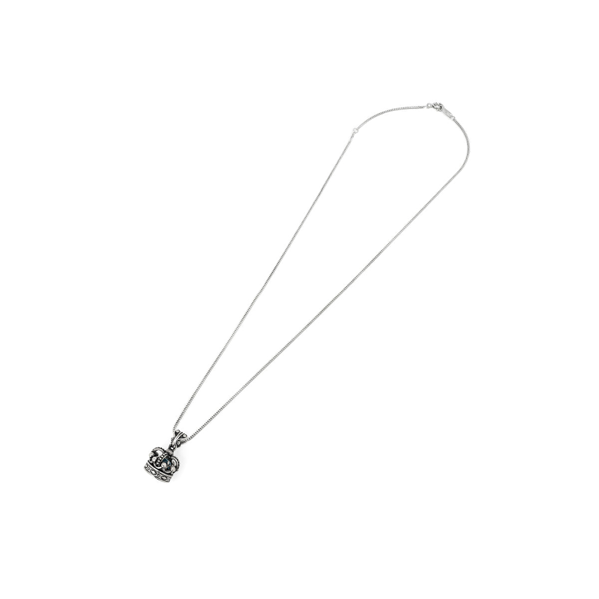 【BC Online Store LTD.】Charm : Imperial King Crown w/Blue Topaz