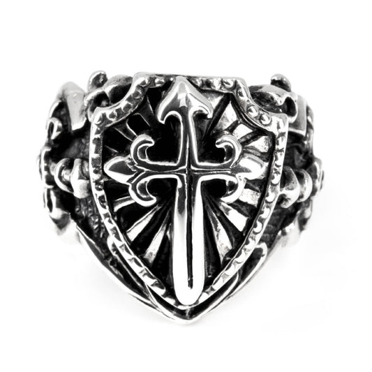 Ring : Crest w/Pollicino Cross