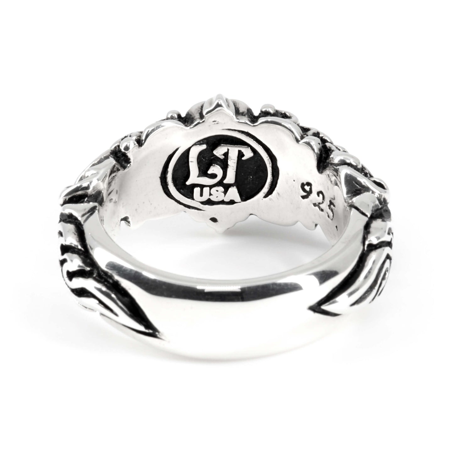 Ring : Non Style w/Fleur-de-lis Cross