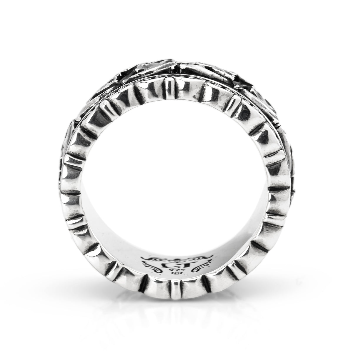 Ring : Revolving Filigree w/Classic Floral Belt