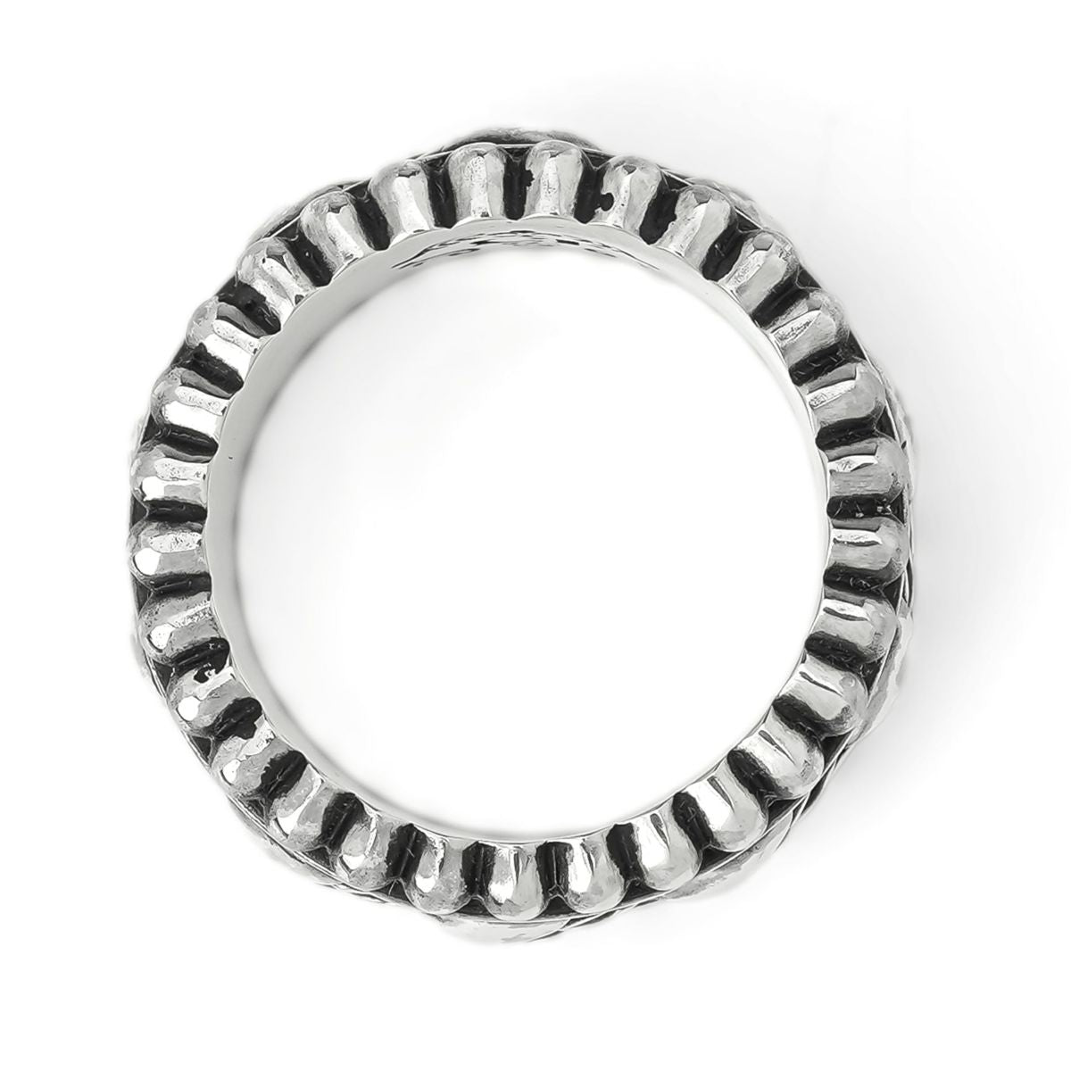 Ring : Beaded Edge w/Sacred Heart Belt