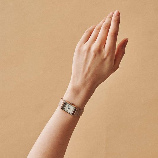 Tsuki Oboroduki Square Gold Mesh Arabic