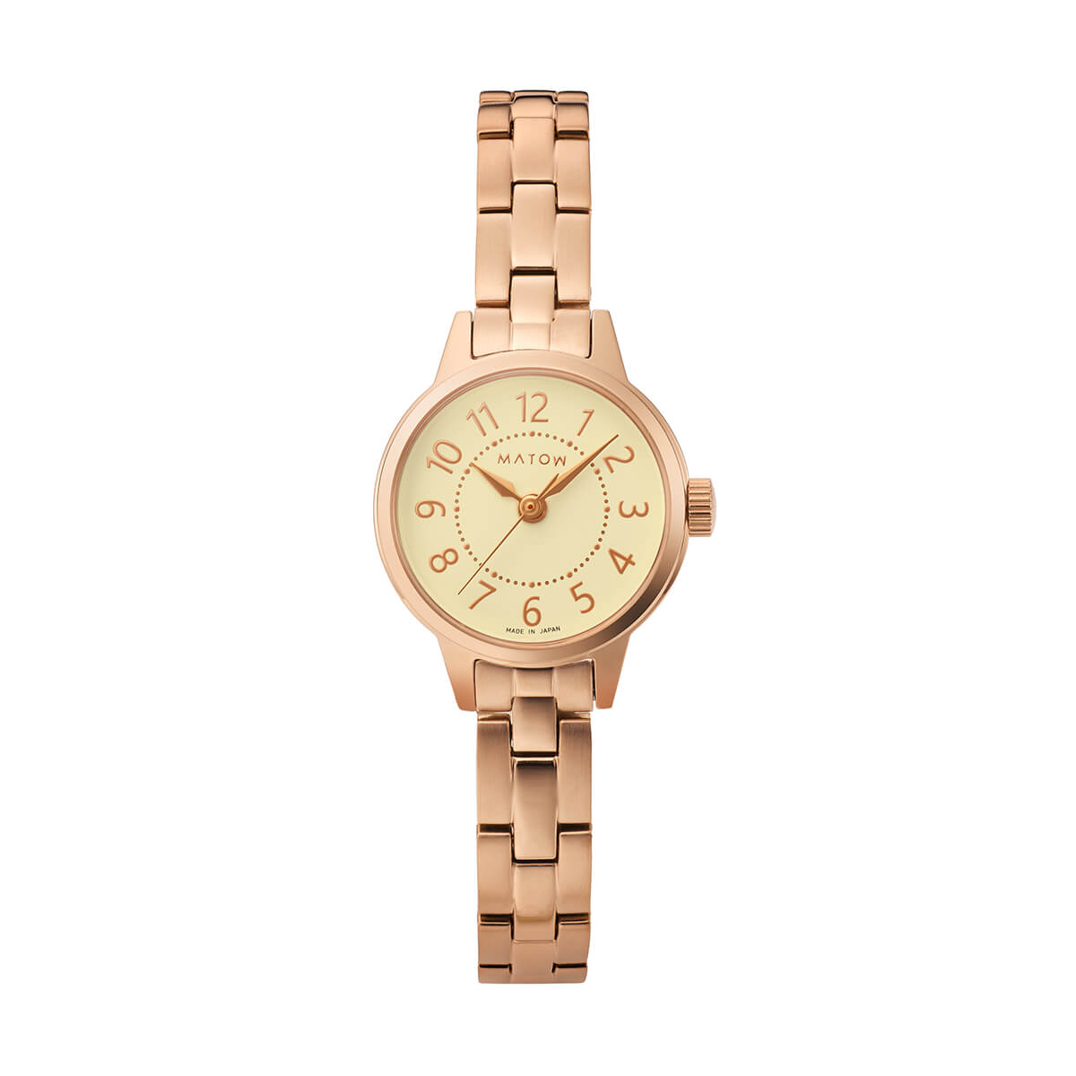 Tsuki Seigetsu Round Rose Gold Champagne