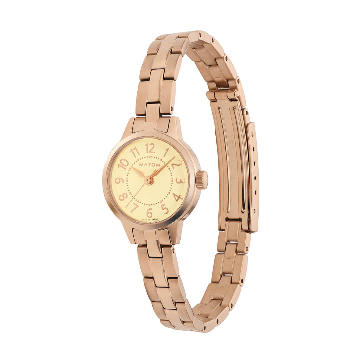 Tsuki Seigetsu Round Rose Gold Champagne