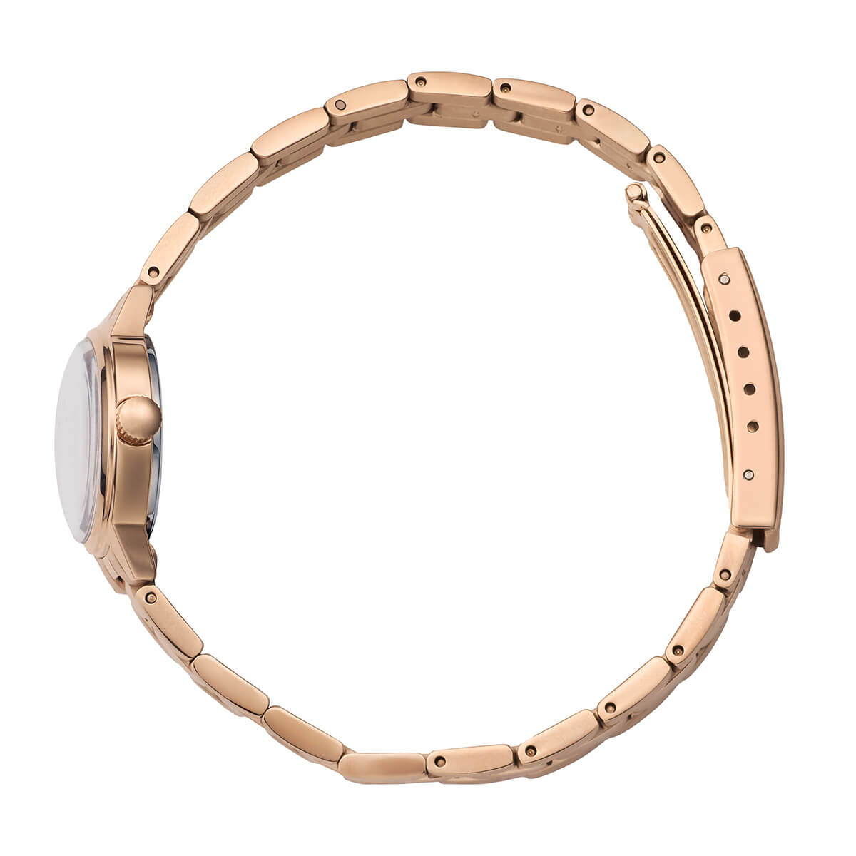 Tsuki Seigetsu Round Rose Gold Champagne