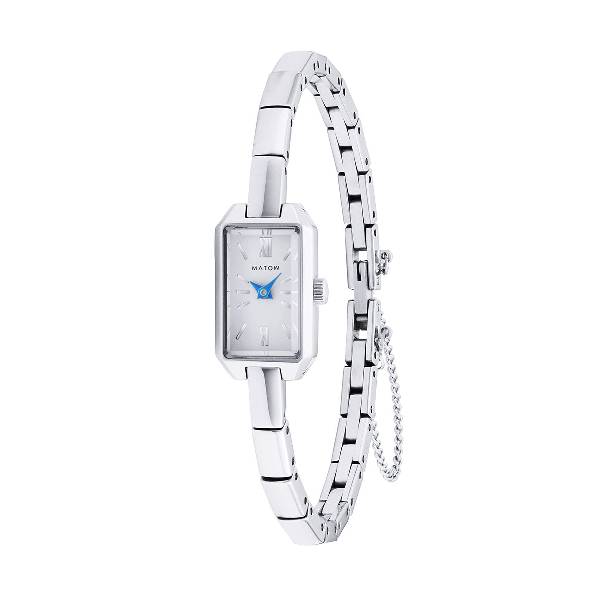 Tsuki Seigetsu Mini Square Silver White