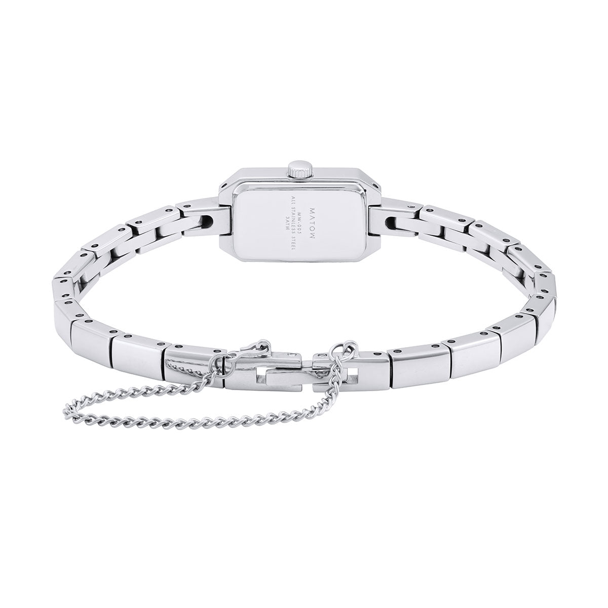Tsuki Seigetsu Mini Square Silver White