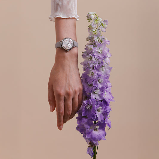 Shiki Bouquet hanagasumi Silver Lilacleather