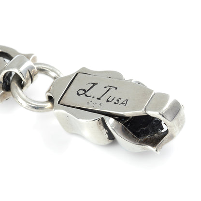 Bracelet : Celtic Vine w/5small&1large w/Blue Topaz