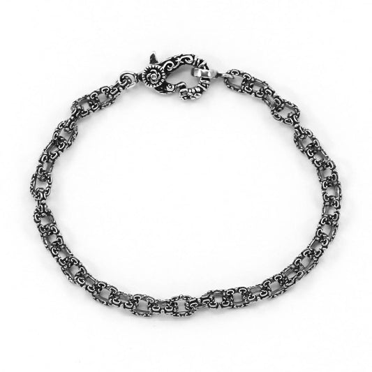 Bracelet : Fleur-de-lis Links Chain 20cm
