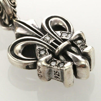 Charm : Fleur-de-lis Horseshoe w/Diamond(Horseshoe)