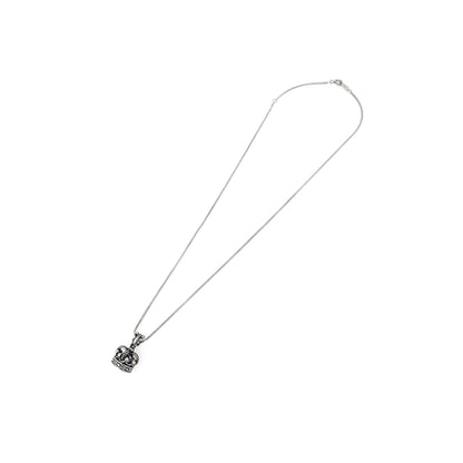 Charm : Imperial King Crown w/Amethyst