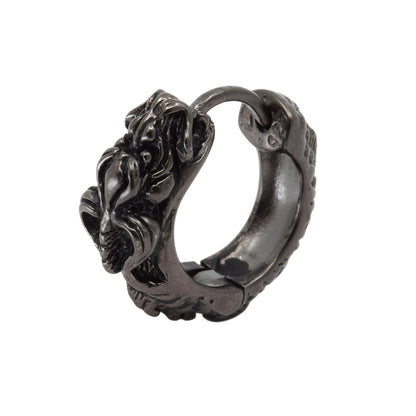 Earring : Dragon /Black Custom
