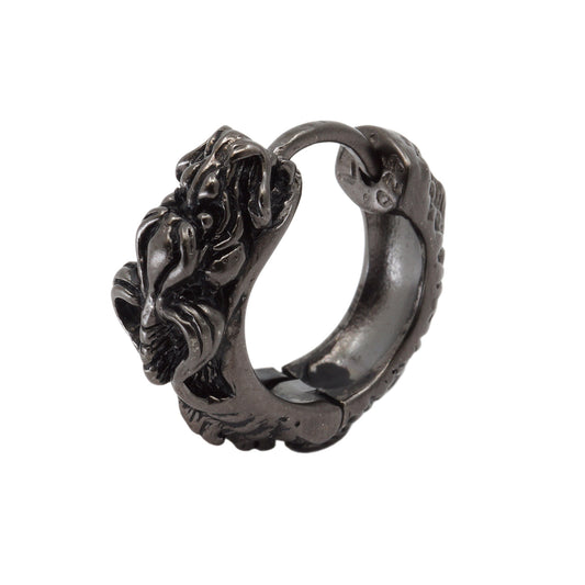 Earring : Dragon /Black Custom