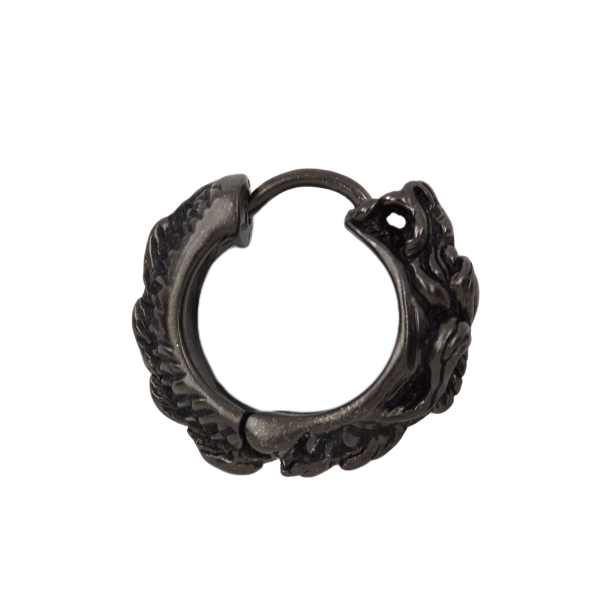 Earring : Dragon /Black Custom