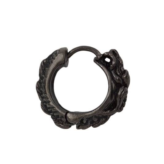 Earring : Dragon /Black Custom