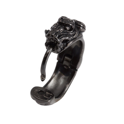 Earring : Dragon /Black Custom