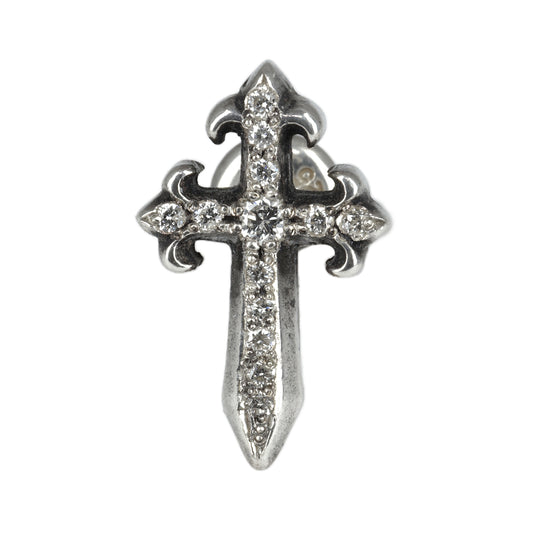 Earring : Pollicino Cross Stud w/Diamond