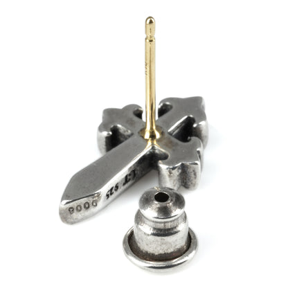 Earring : Pollicino Cross Stud w/Diamond
