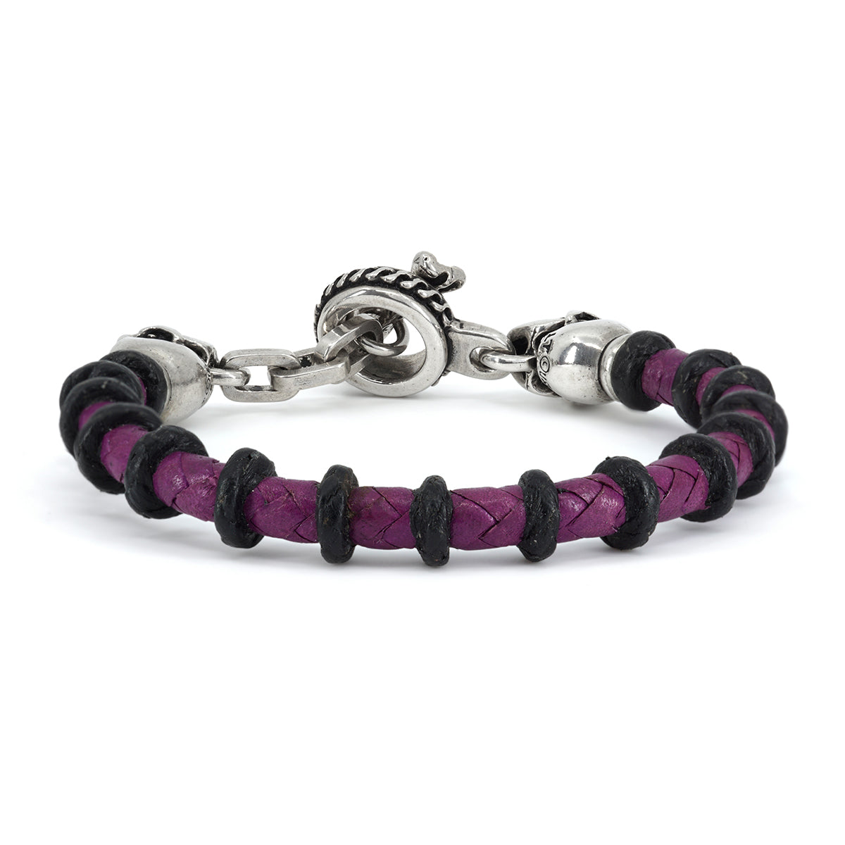 Leather Bracelet : Small Skull