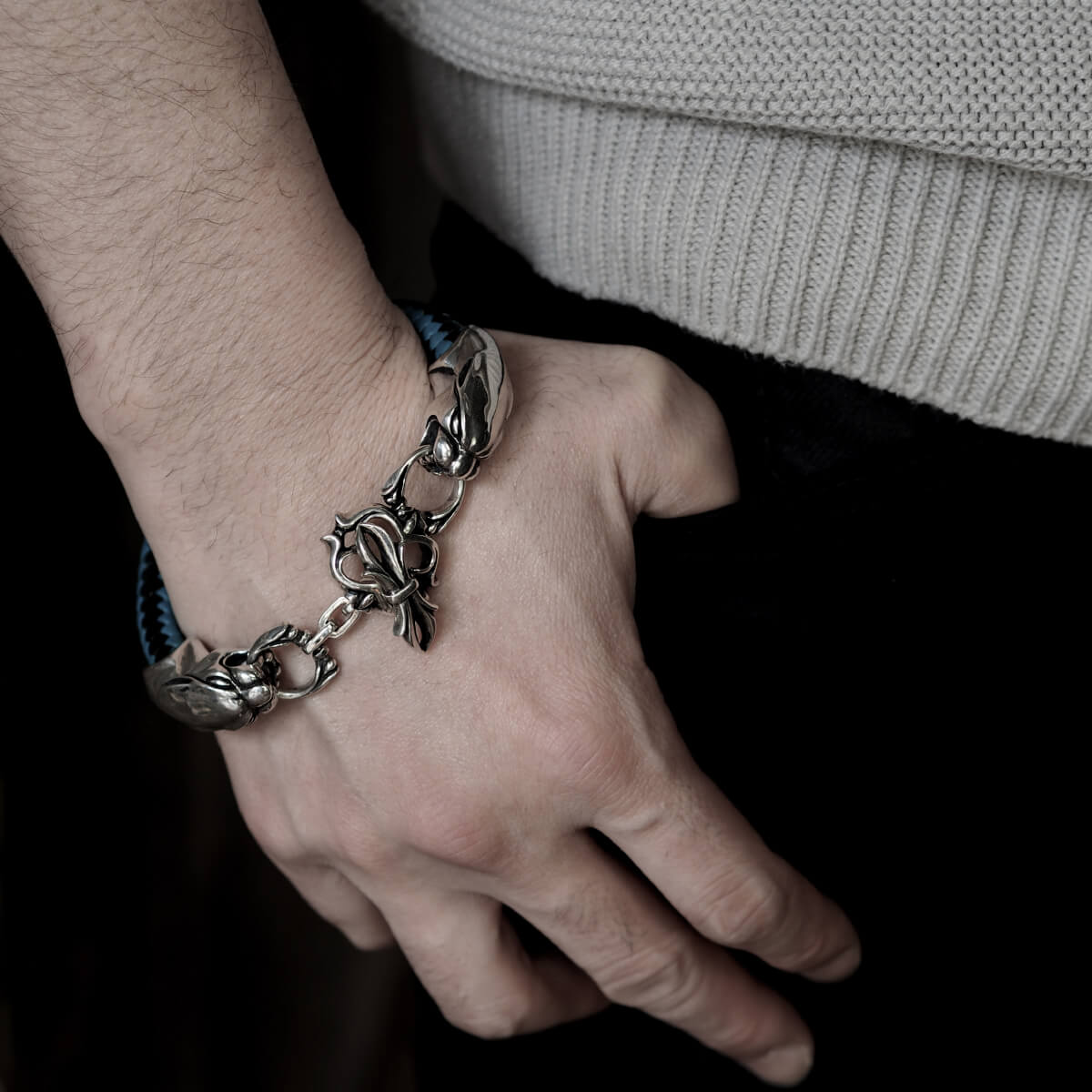 Leather Bracelet : Panther