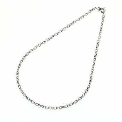 Necklace : Fleur-de-lis Links Chain w/Celtic Lobster Claw 60cm