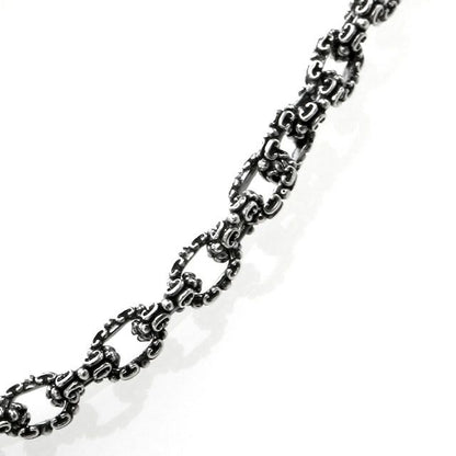 Necklace : Fleur-de-lis Links Chain w/Celtic Lobster Claw 60cm