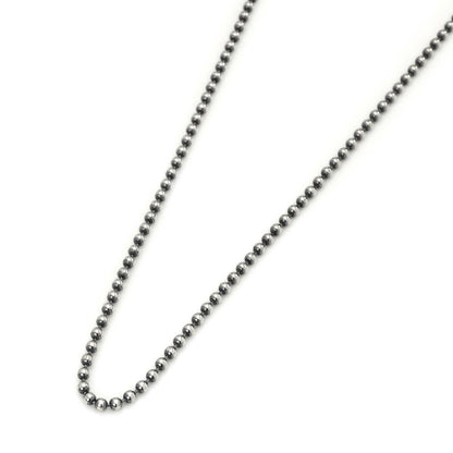 Necklace : 2.5mm Ball Chain w/LT Clasp 60cm