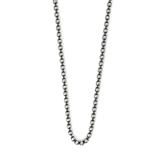 Necklace : 2.5mm Ball Chain w/LT Clasp 60cm