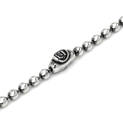 Necklace : 3.0mm Ball Chain w/LT Clasp 60cm