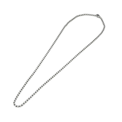 Necklace : 3.0mm Ball Chain w/LT Clasp 60cm