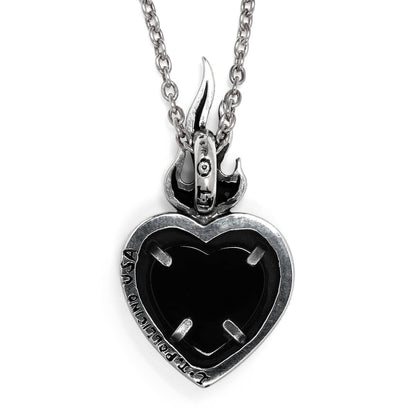 Pendant : Sacred Heart w/ Stingray Red