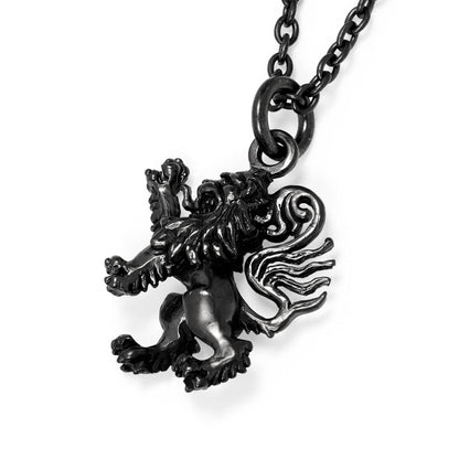 Pendant : Rampant Lion /Black Custom