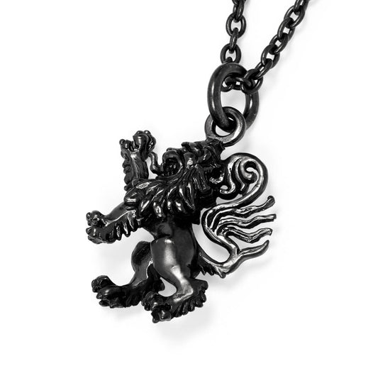 Pendant : Rampant Lion /Black Custom