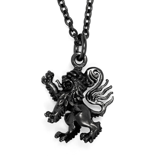 Pendant : Rampant Lion /Black Custom