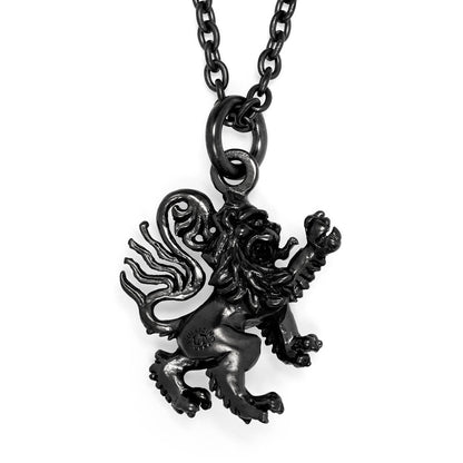Pendant : Rampant Lion /Black Custom