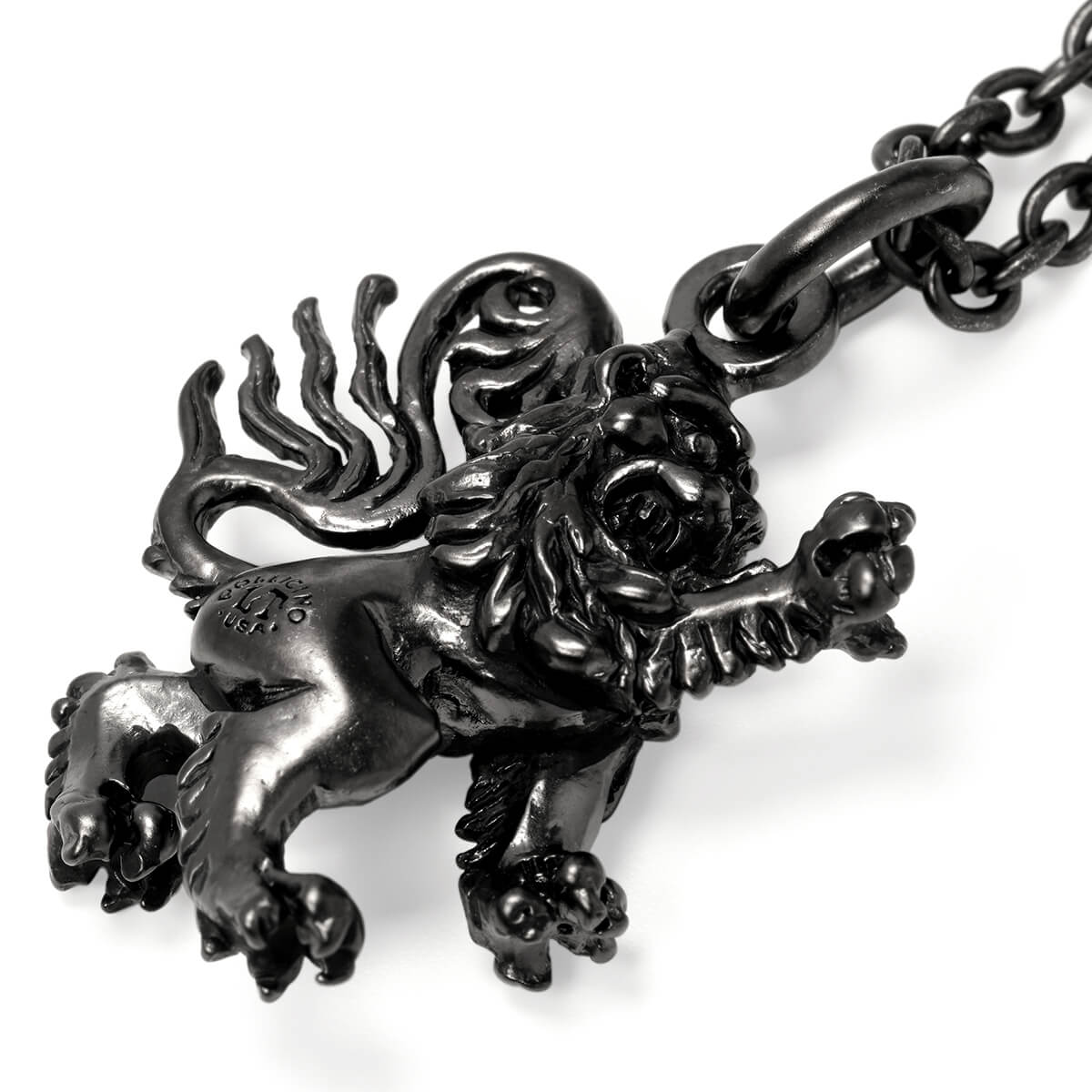 Pendant : Rampant Lion /Black Custom