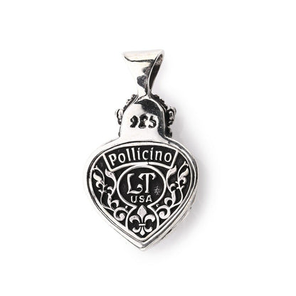 Pendant : Mini Flame Heart 2nd Edition w/Stingray Black