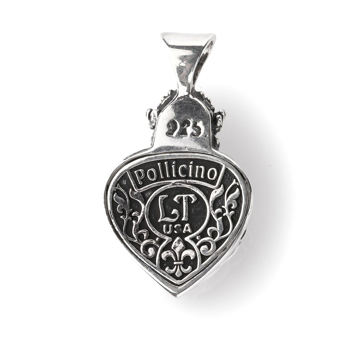 Pendant : Mini Flame Heart 2nd Edition w/Stingray Red