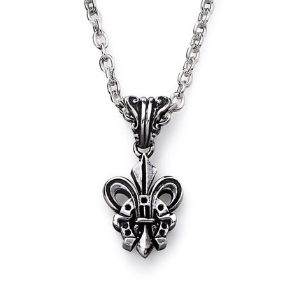 Pendant : Small Fleur-de-lis Horseshoe