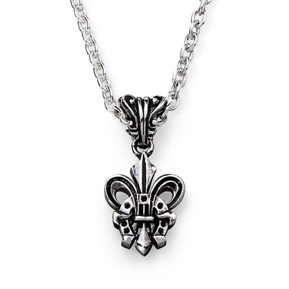 Pendant : Small Fleur-de-lis Horseshoe