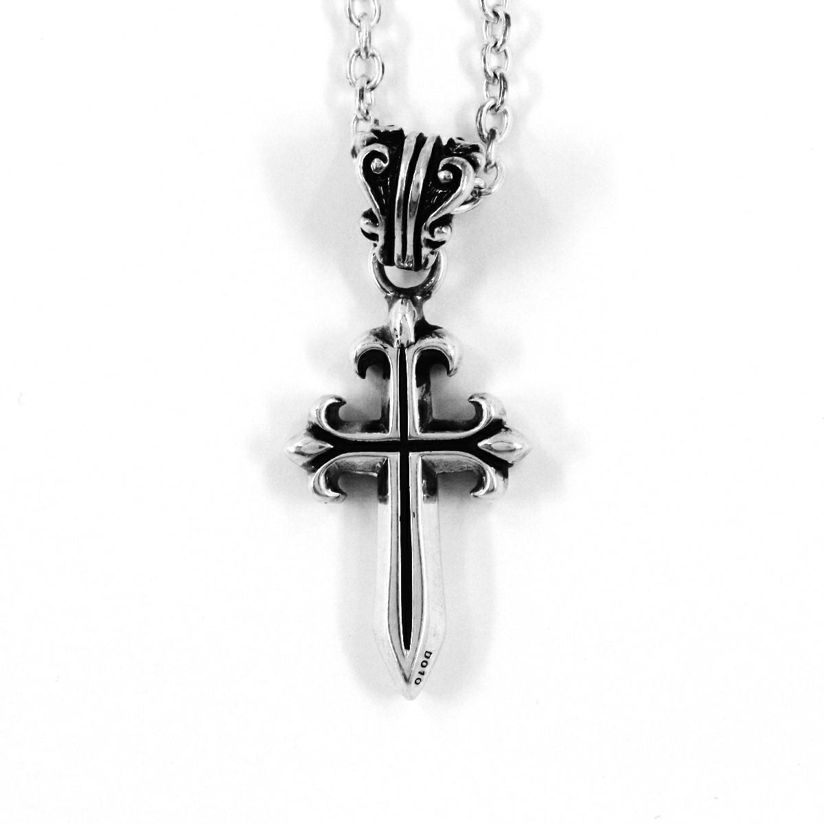 Pendant : Pollicino Cross 2nd w/Blue Diamond
