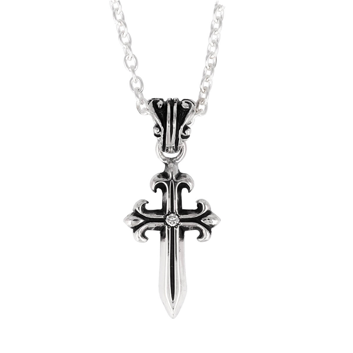 Pendant : Pollicino Cross 2nd w/Diamond