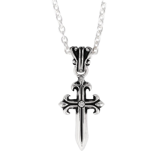 Pendant : Pollicino Cross 2nd w/Diamond