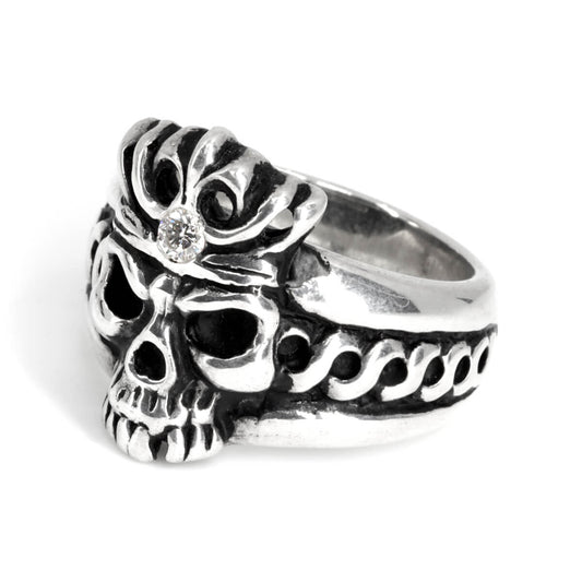 Ring : Skull Crown w/Diamond(Crown)