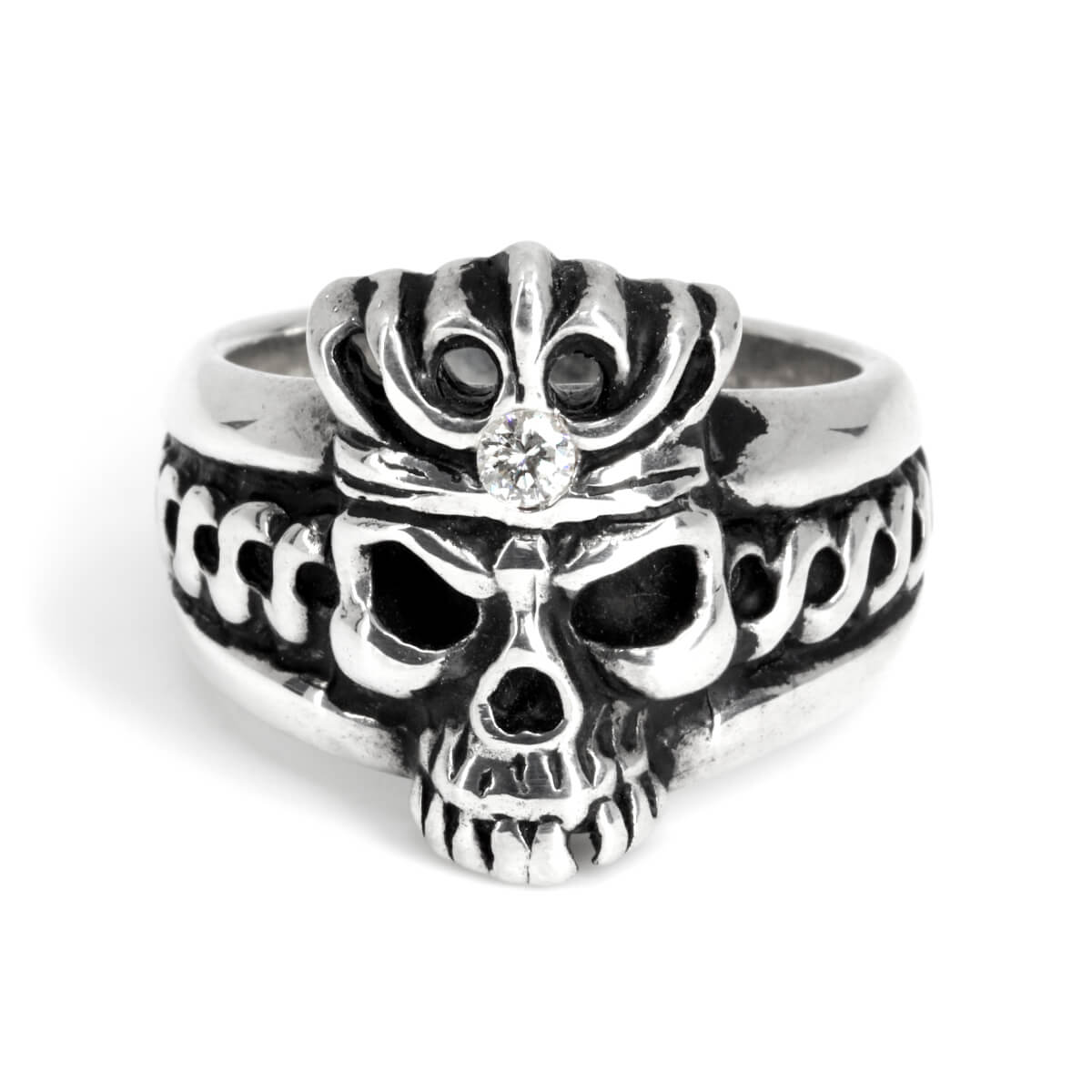 Ring : Skull Crown w/Diamond(Crown)