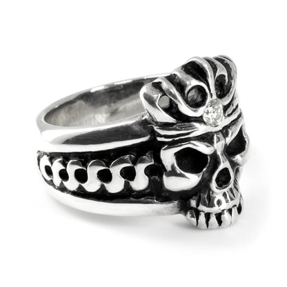 Ring : Skull Crown w/Diamond(Crown)