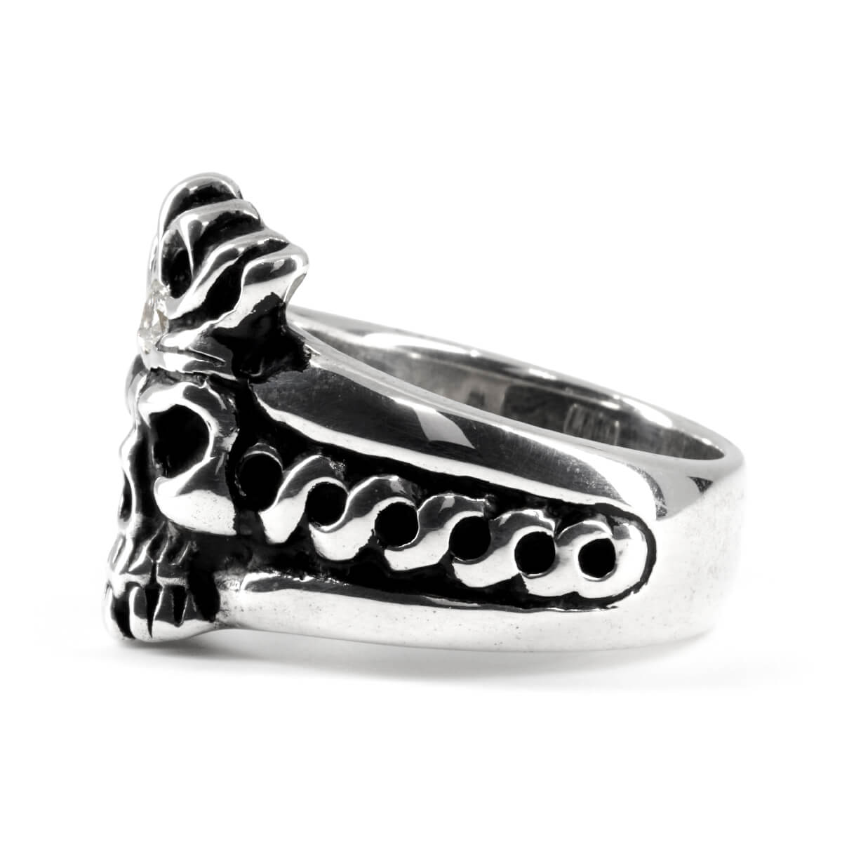 Ring : Skull Crown w/Diamond(Crown)