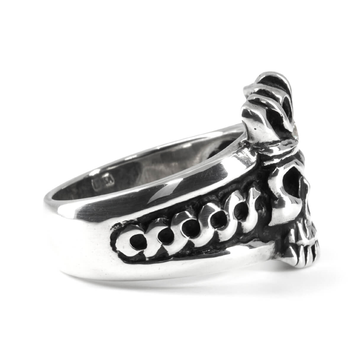 Ring : Skull Crown w/Diamond(Crown)